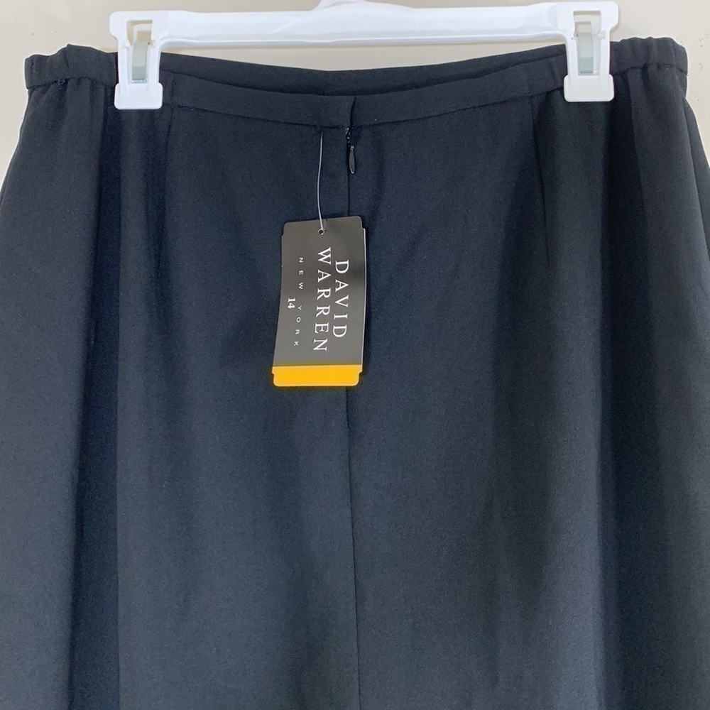 David Warren New York Black Pencil Skirt. 14. NWT. - Picture 8 of 9
